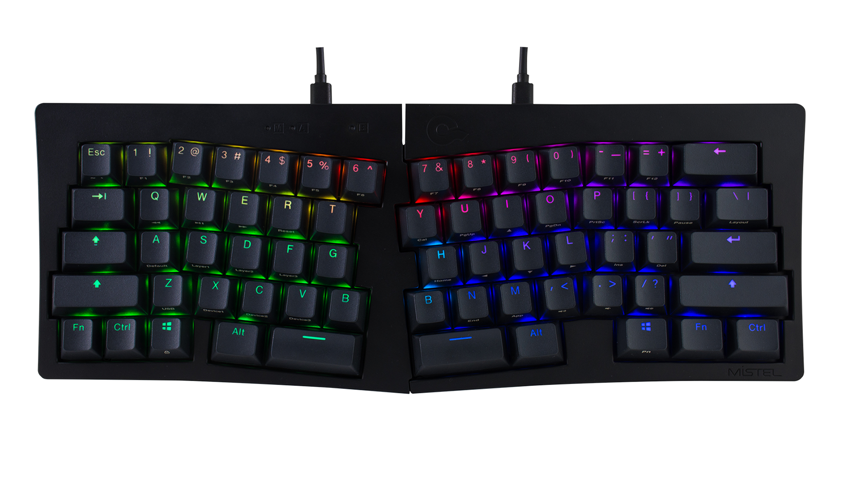 MD600 Alpha BT RGB Black(Transparent) | Mistel Keyboard